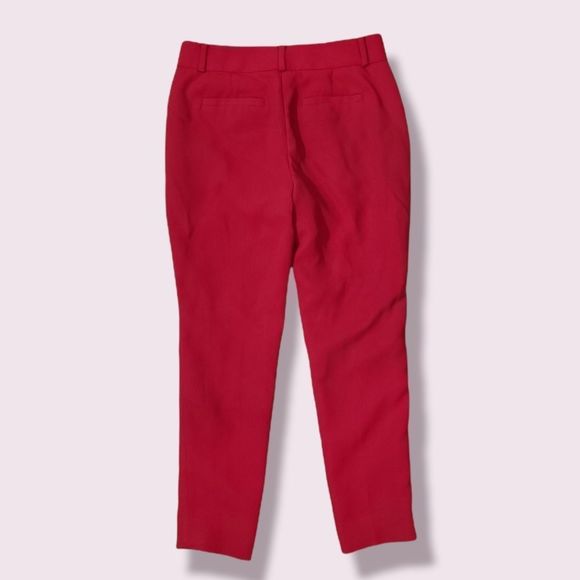 Banana Republic | Red Martin Fit Ankle Dress Pants Sz 0P - Picture 2 of 4